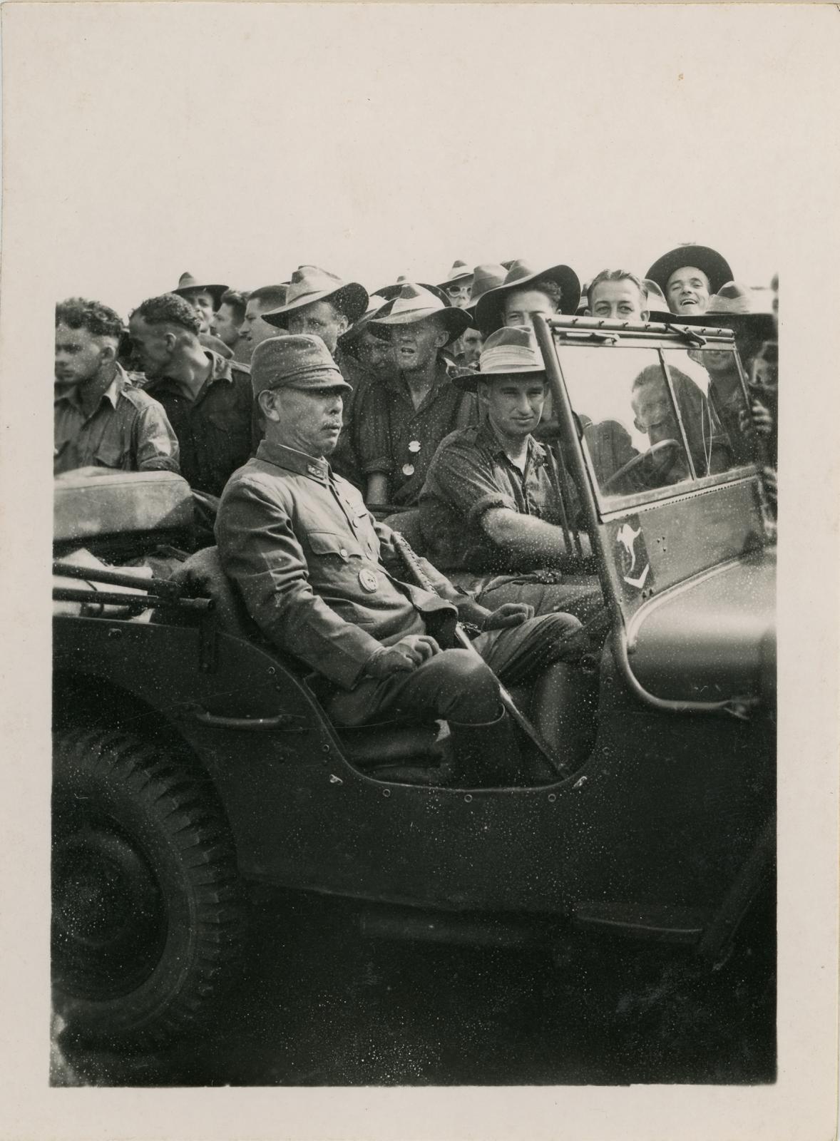 Japanese surrender to Australia 13 September 1945
