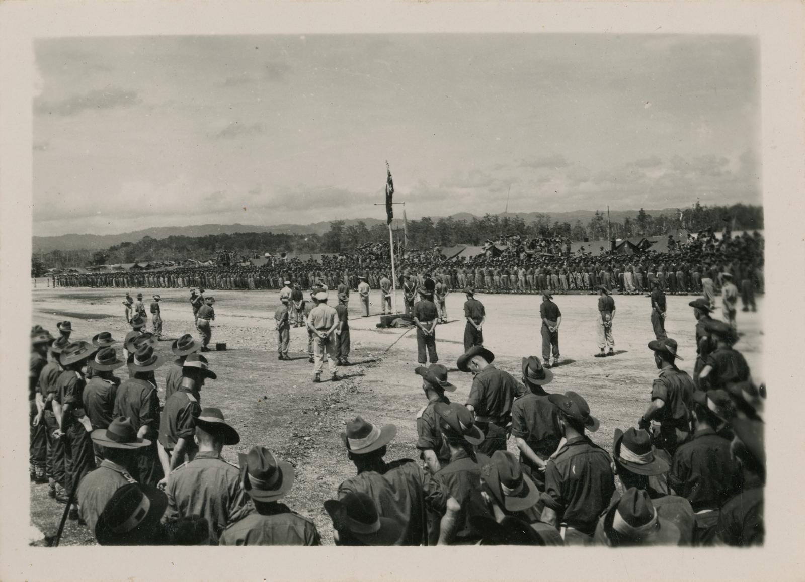 Japanese surrender to Australian Forces September 1945