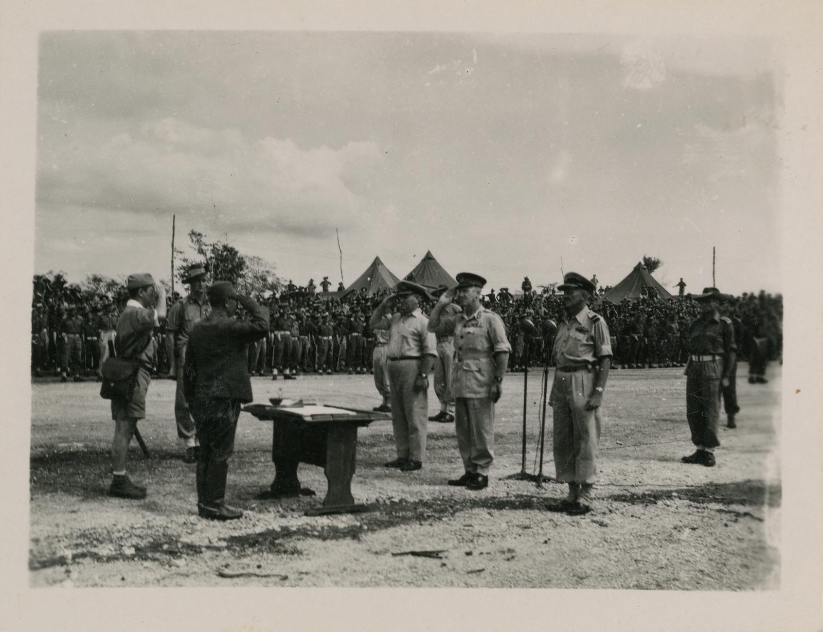Japanese surrender to Australia 1945