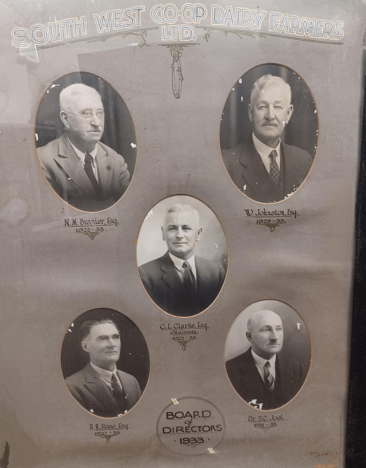 Board of Directors 1933