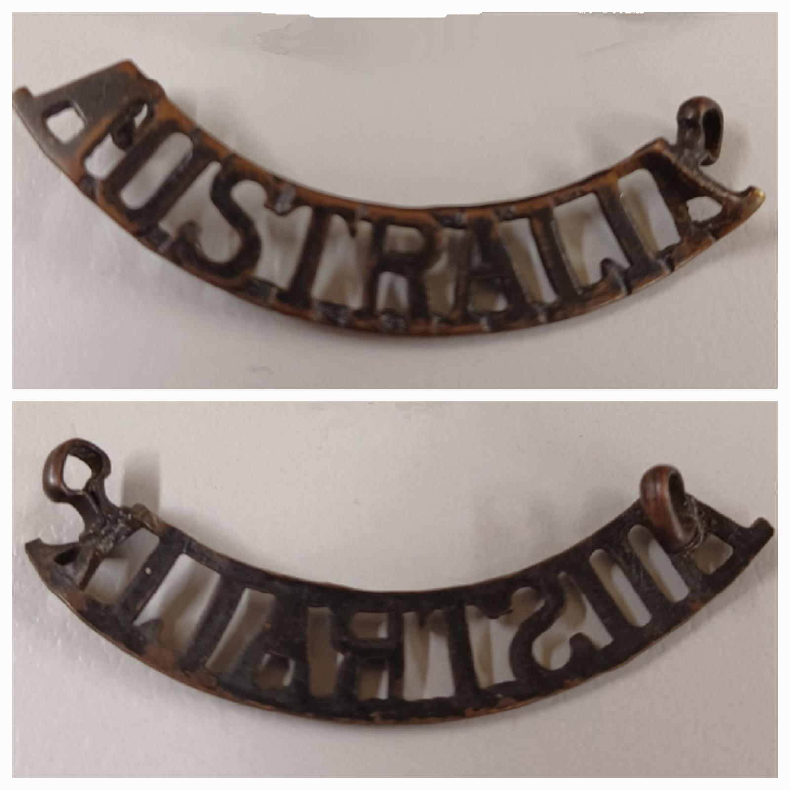 Shoulder badges