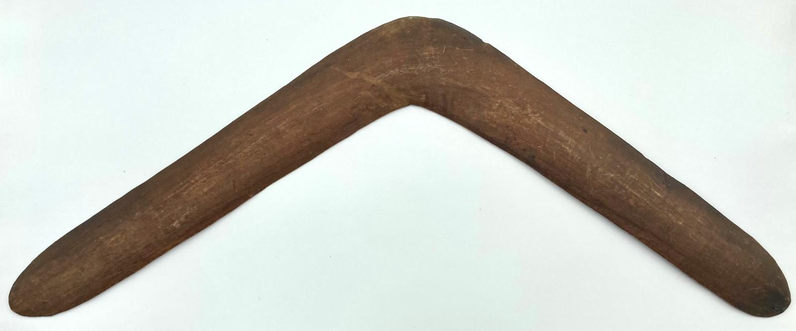 Boomerang purchased in Sydney during visit of Great White Fleet, 1908