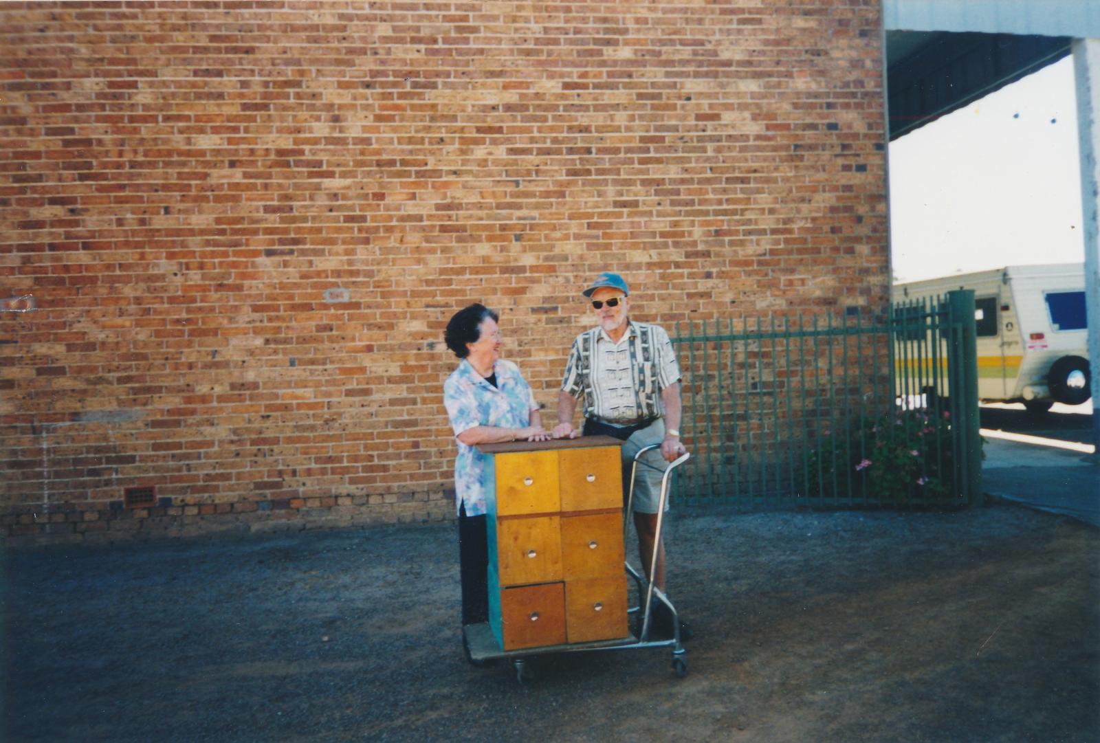 Patrick McAuliffe and Texaco Cabinet