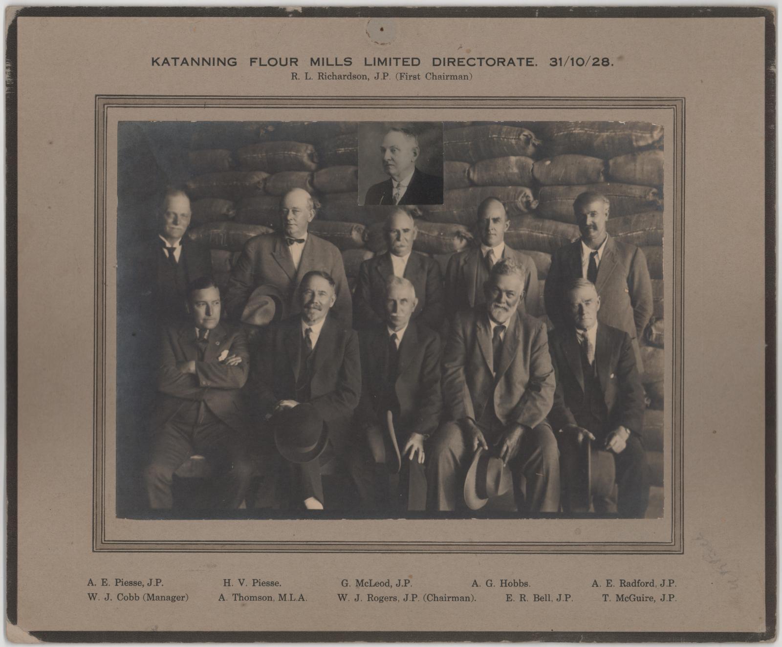 Katanning Flour Mills Limited Directorate