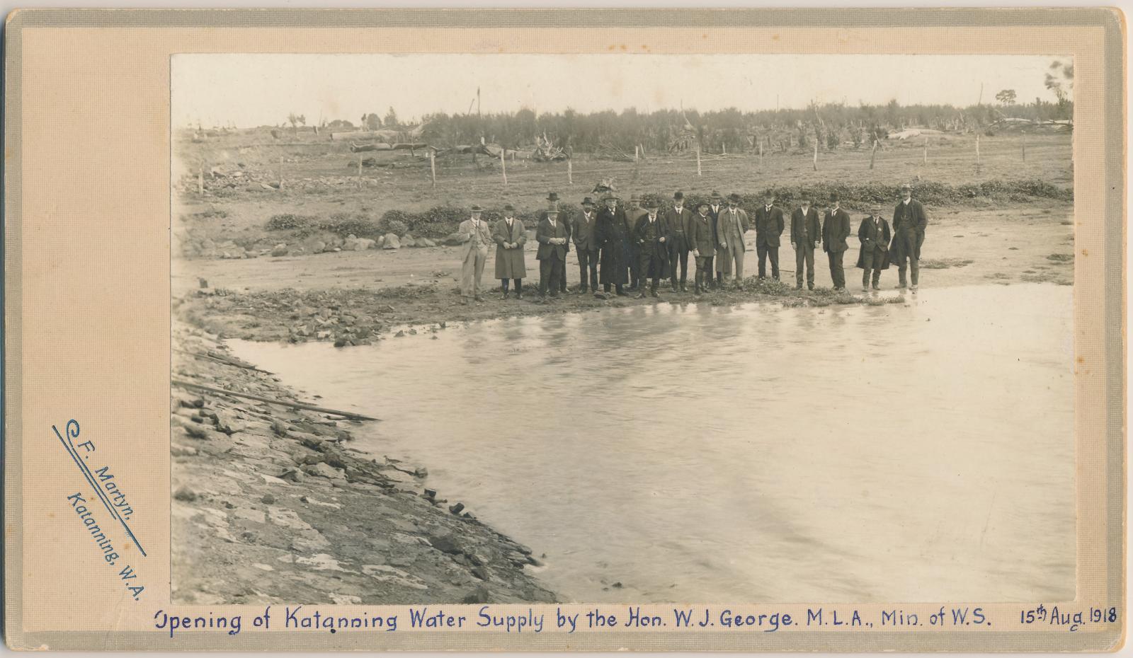 Opening of Katanning Water Supply