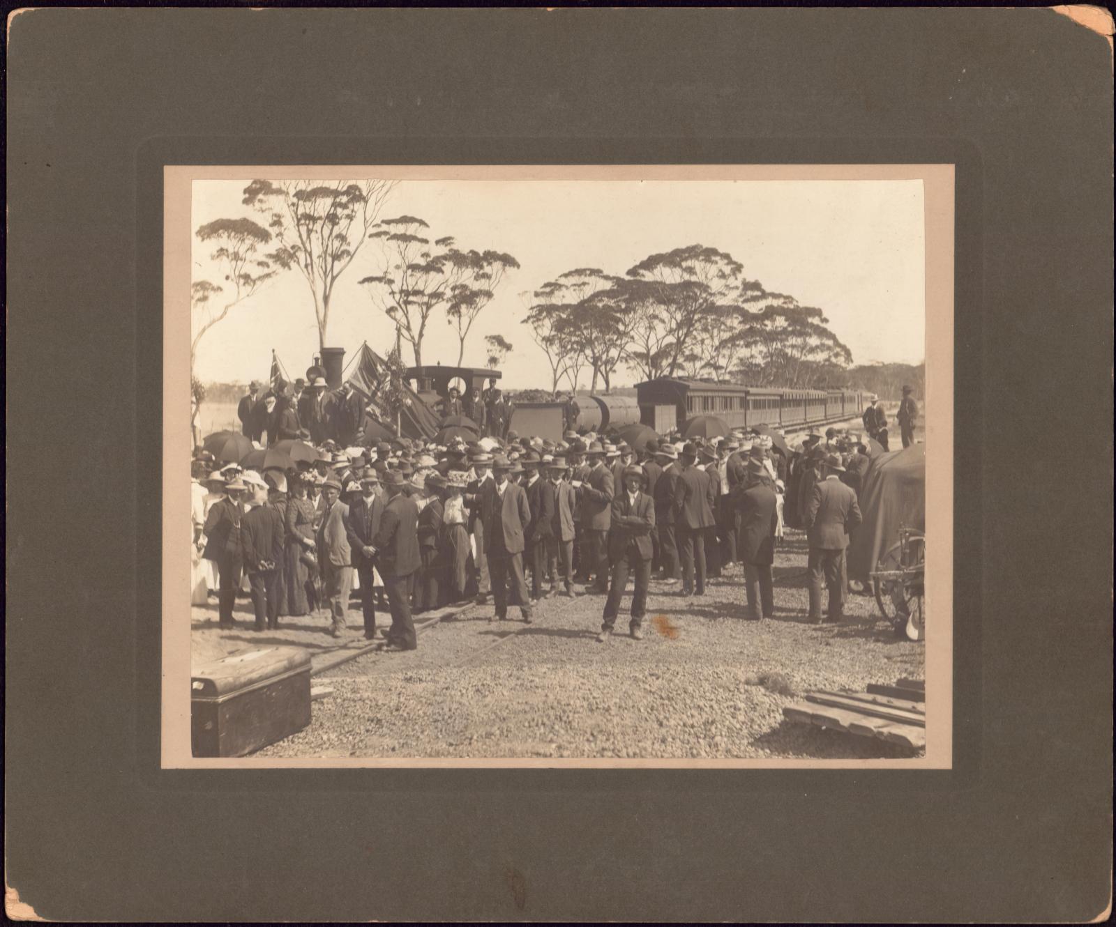 Opening of Nyabing Railway Line