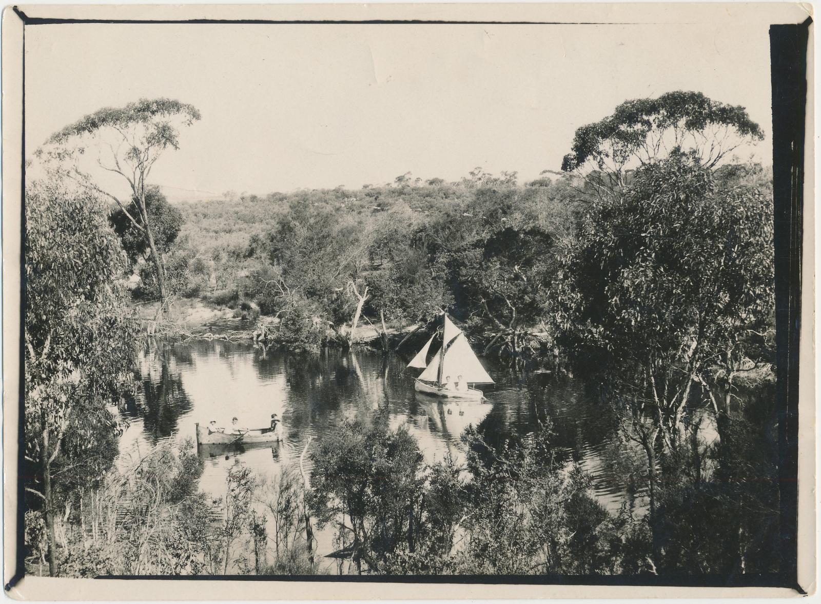 Sailing on Coyrecup River and Lake