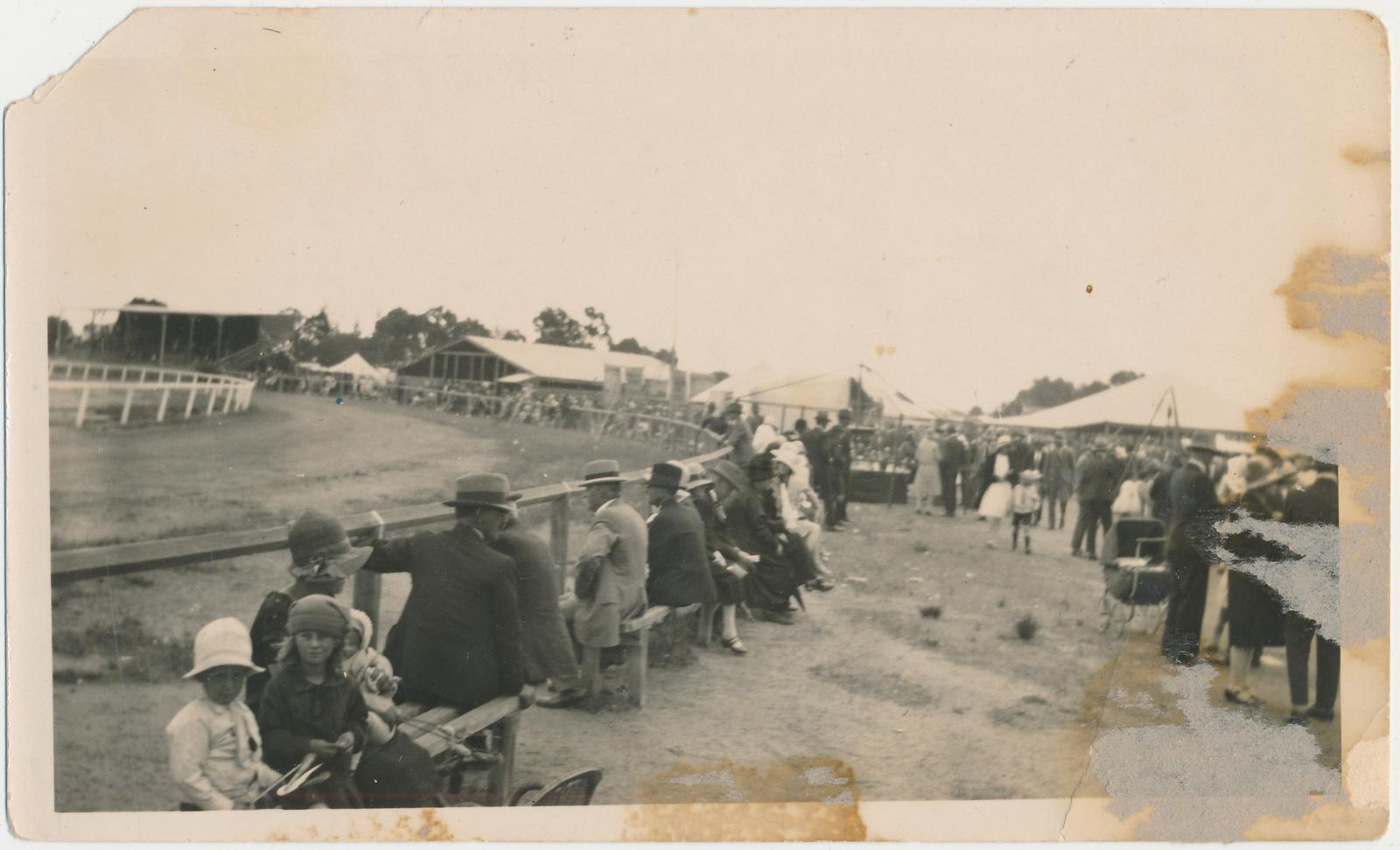 Crowd at Katanning Showgrounds