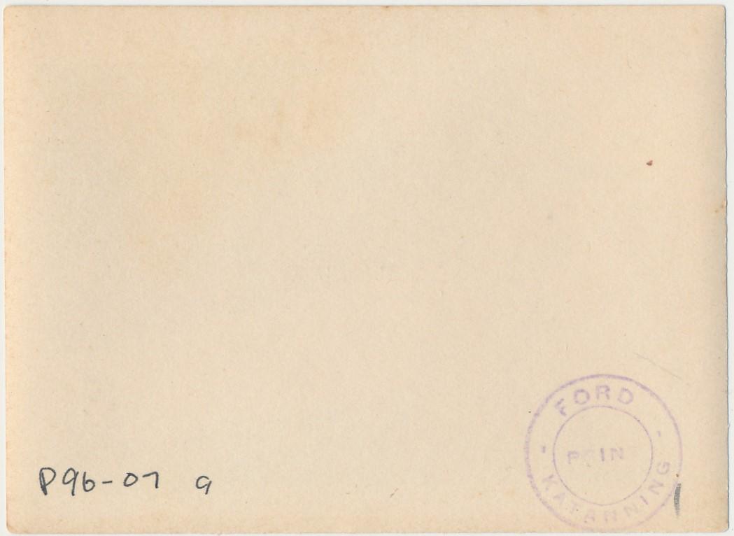 Back of photograph of Clive St., looking West, Katanning