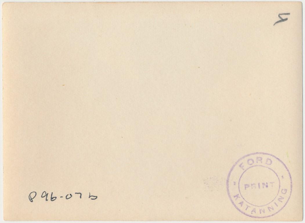 Back of photograph of Clive St., looking East, Katanning