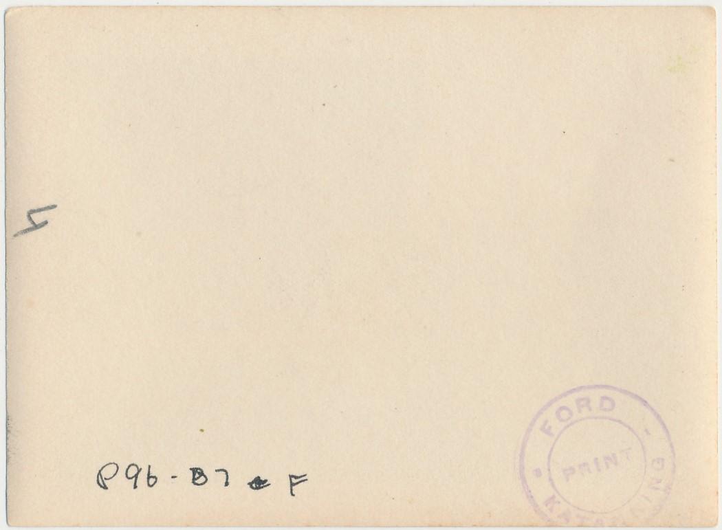 Back of photograph of Clive St., looking West, Katanning