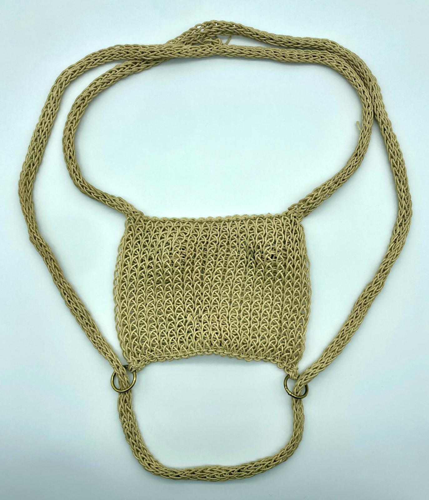 Reverse of St. Dunstan's Child's Reins with Bells made by war-blinded soldiers