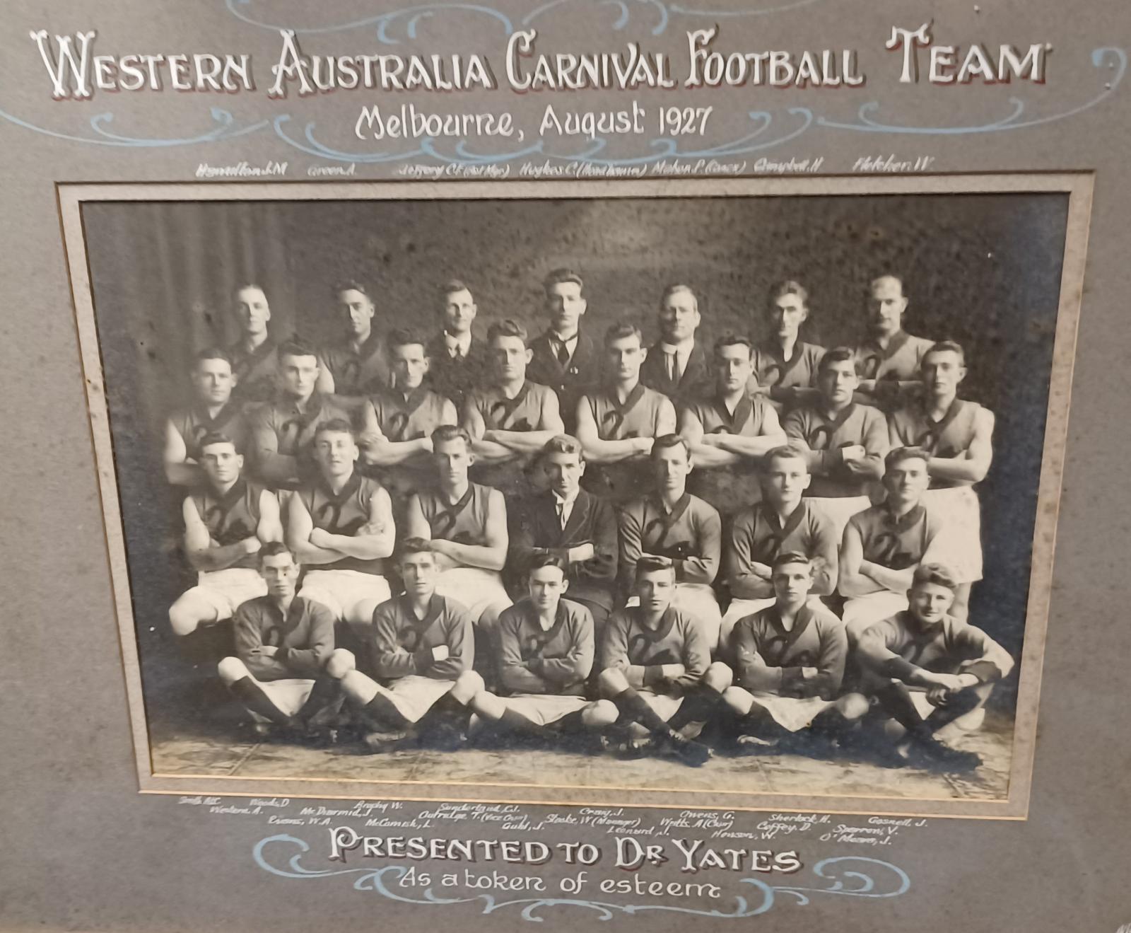 Footy Team 1927