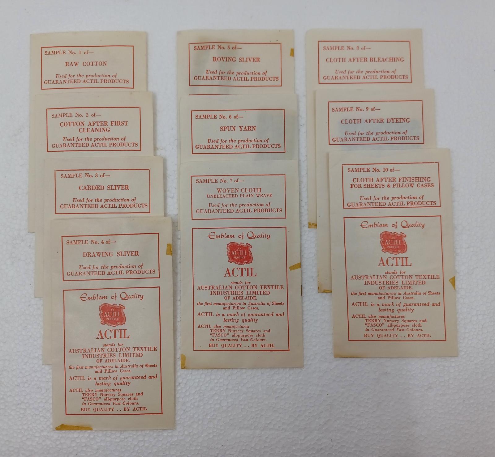 Fabric samples