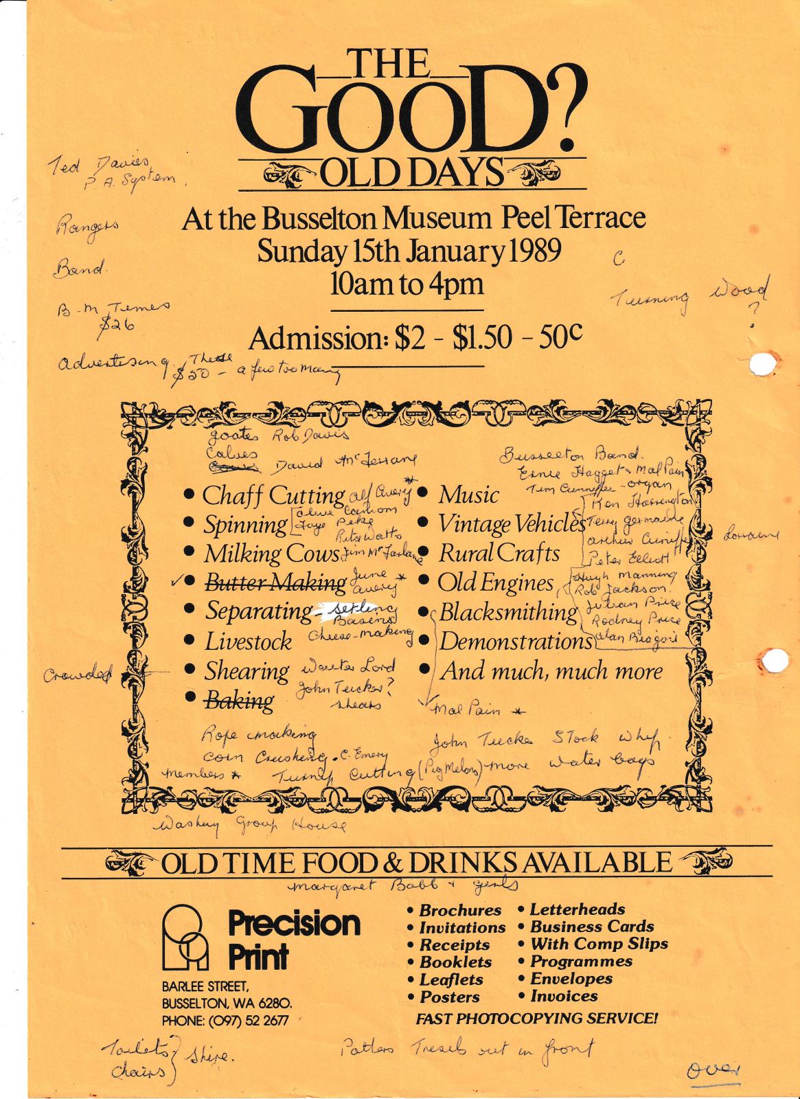 Gala Day 1989