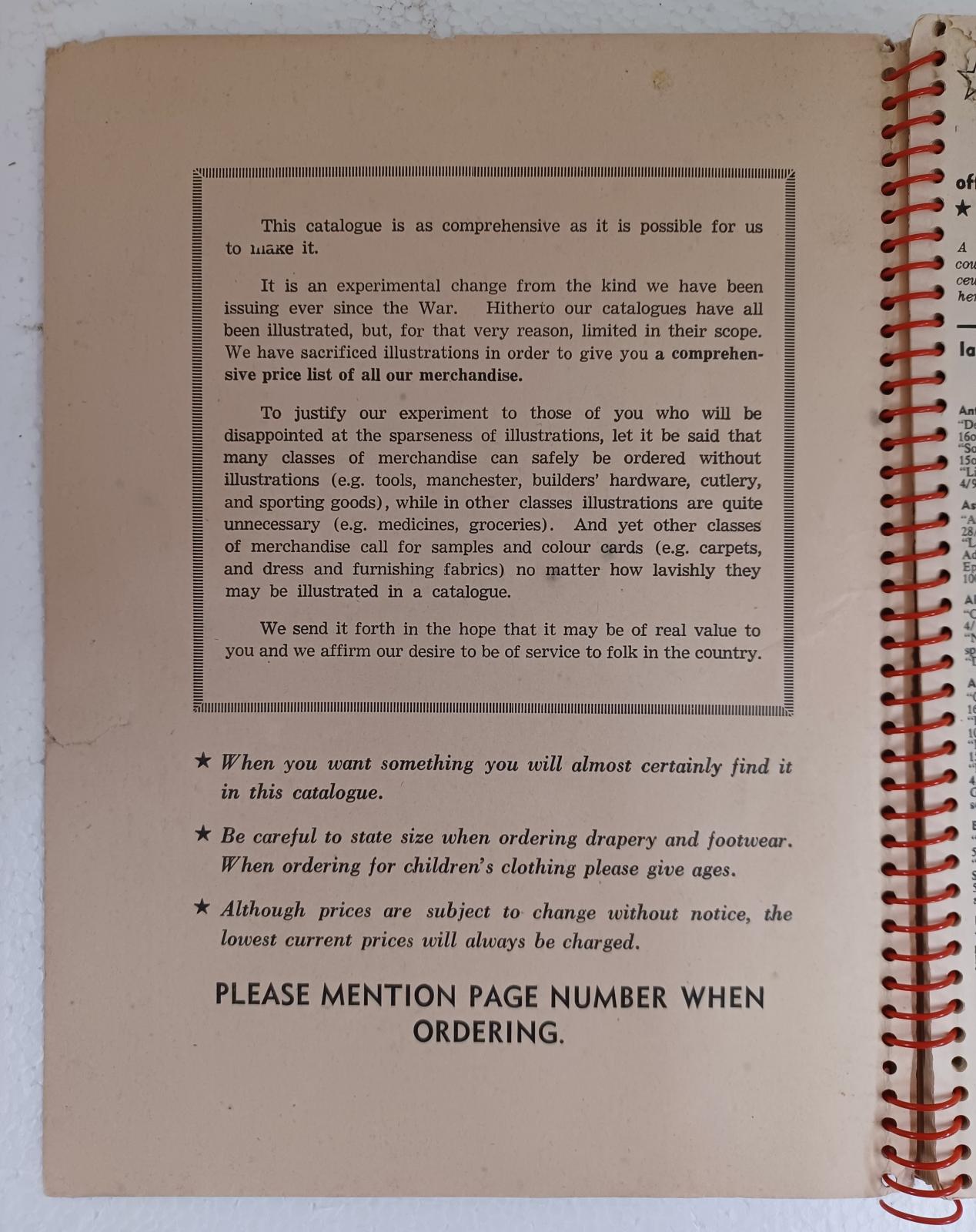Bairds - inside cover