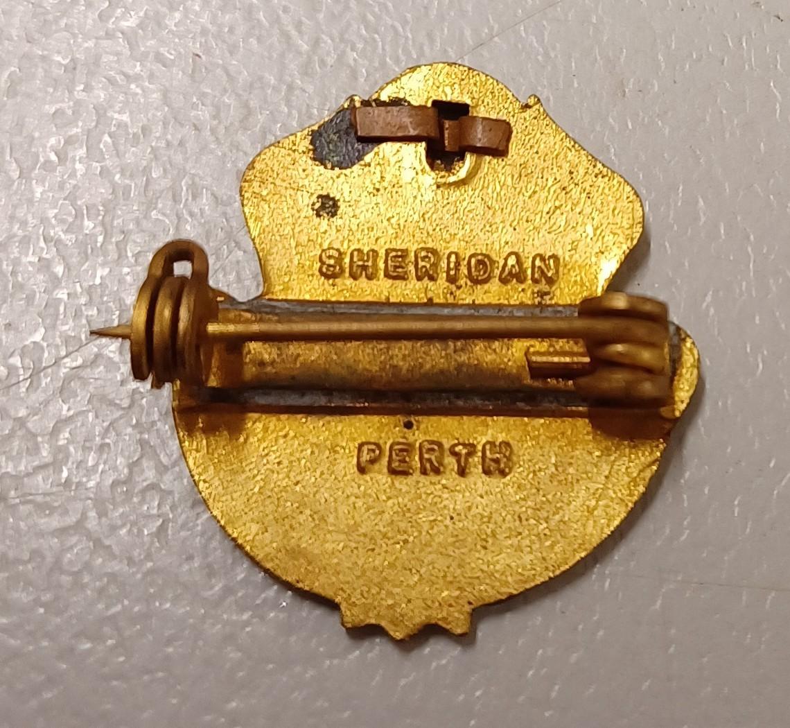 Back of badge
