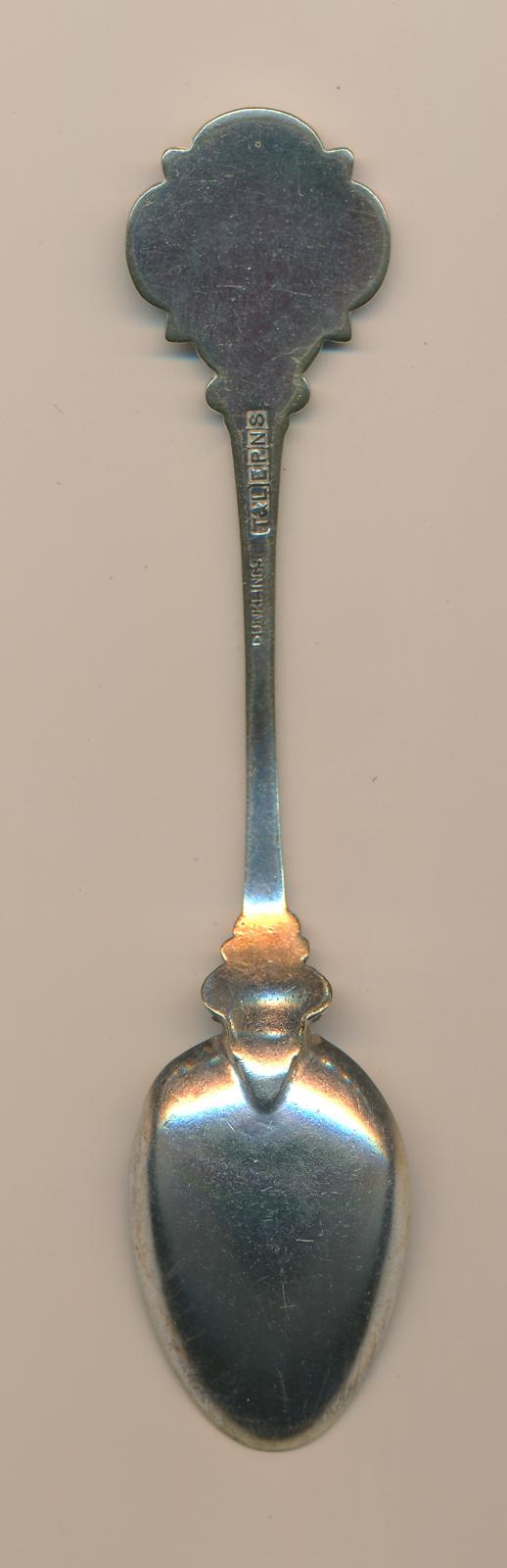 Back of Tennis Teaspoon