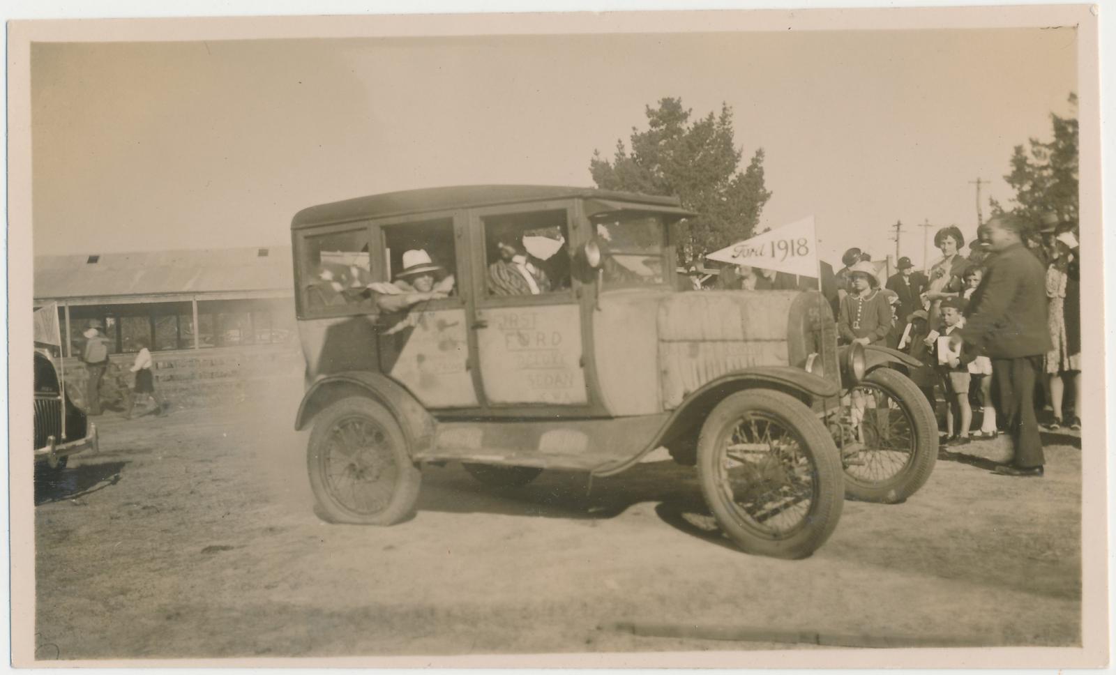 First Ford Deluxe Sedan