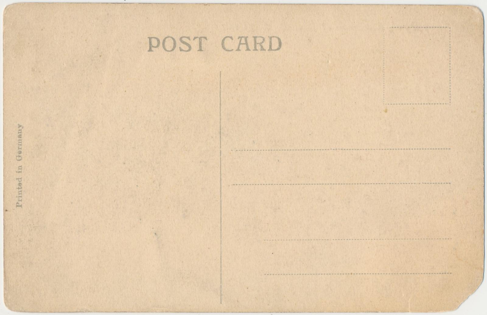 Back of postcard of Kobeelya, Residence of Hon. F. H. Piesse