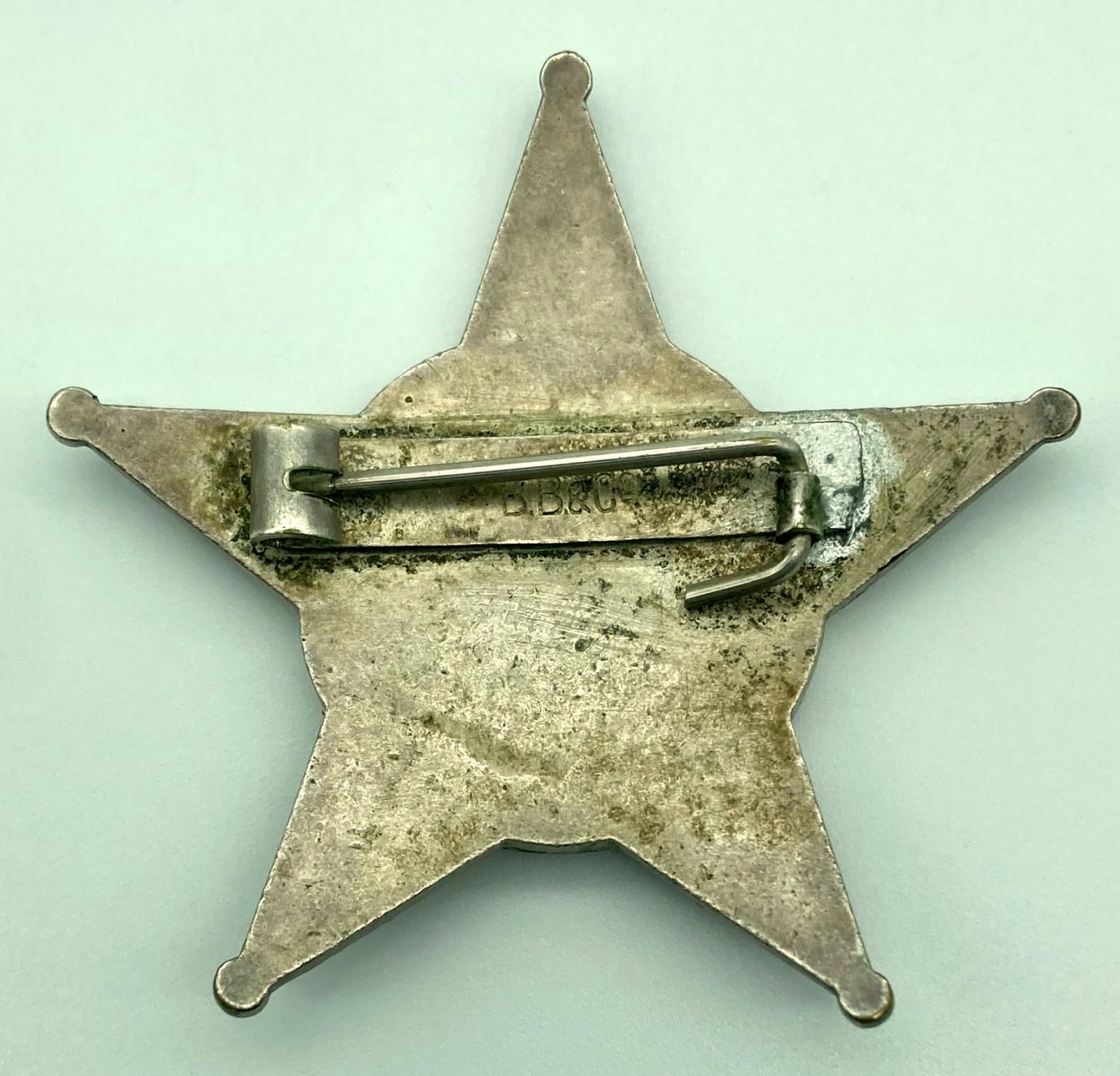 Reverse of Turkish War medal, 1915 - pin closed