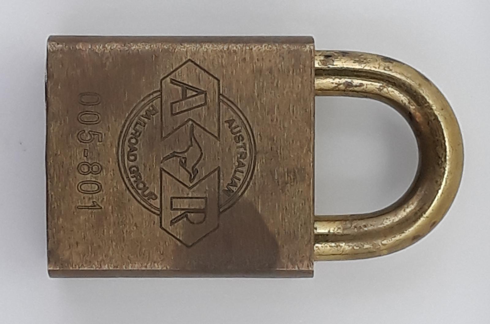 Government Railways Padlock