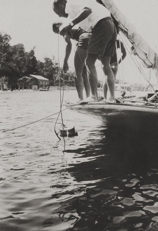 Man Diving In The River