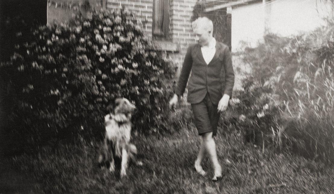 Bruce Sharkey And Dog