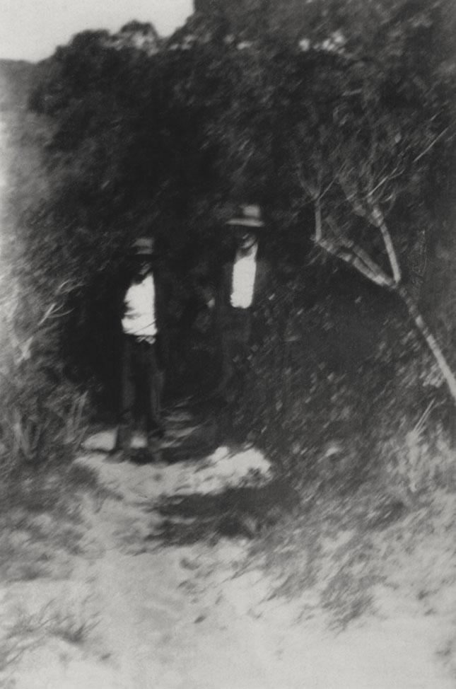 Two Men On A Track