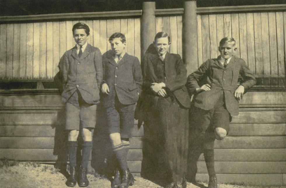 Four Schoolboys