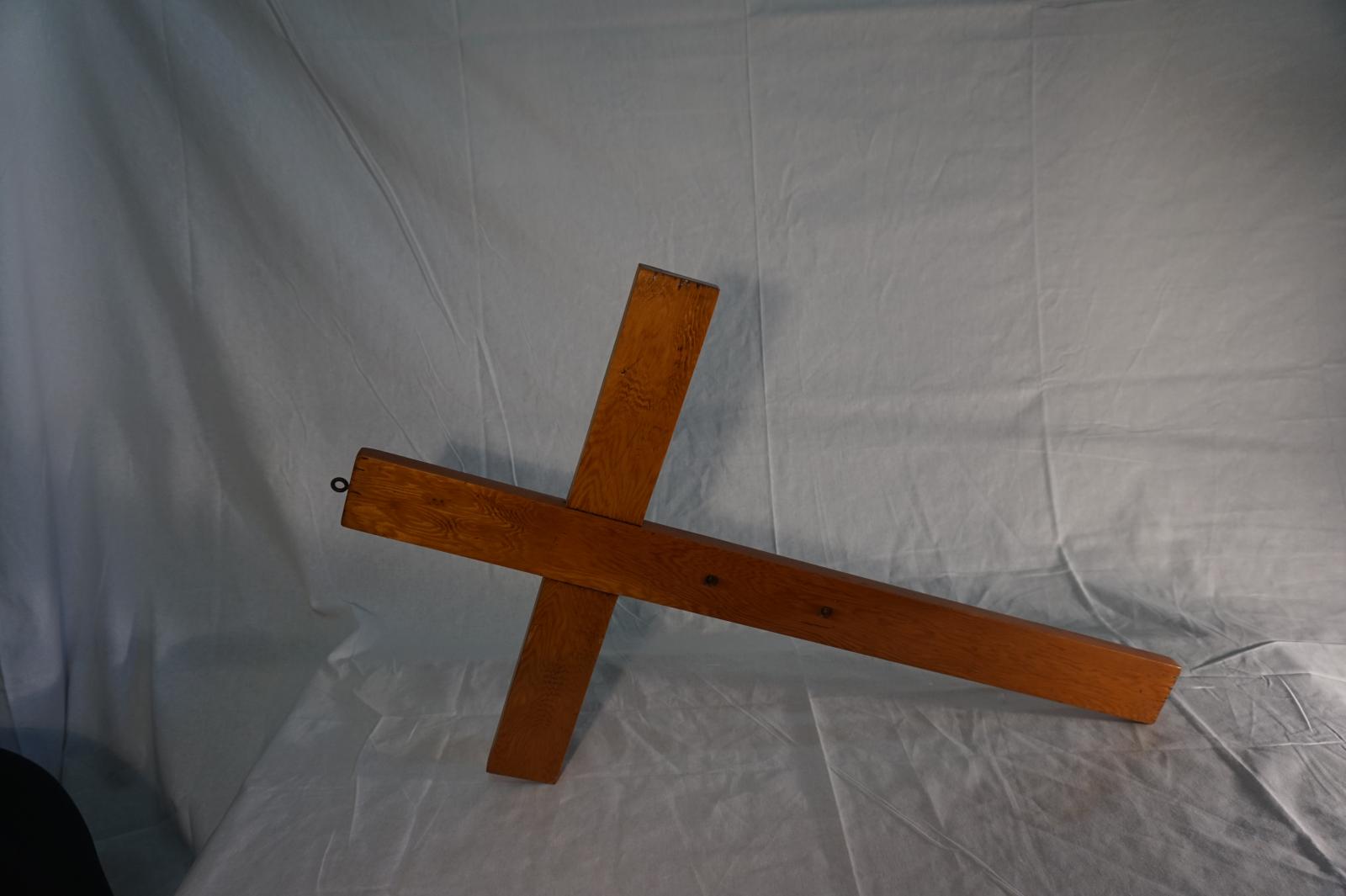 Wooden Cross (no Jesus figure)