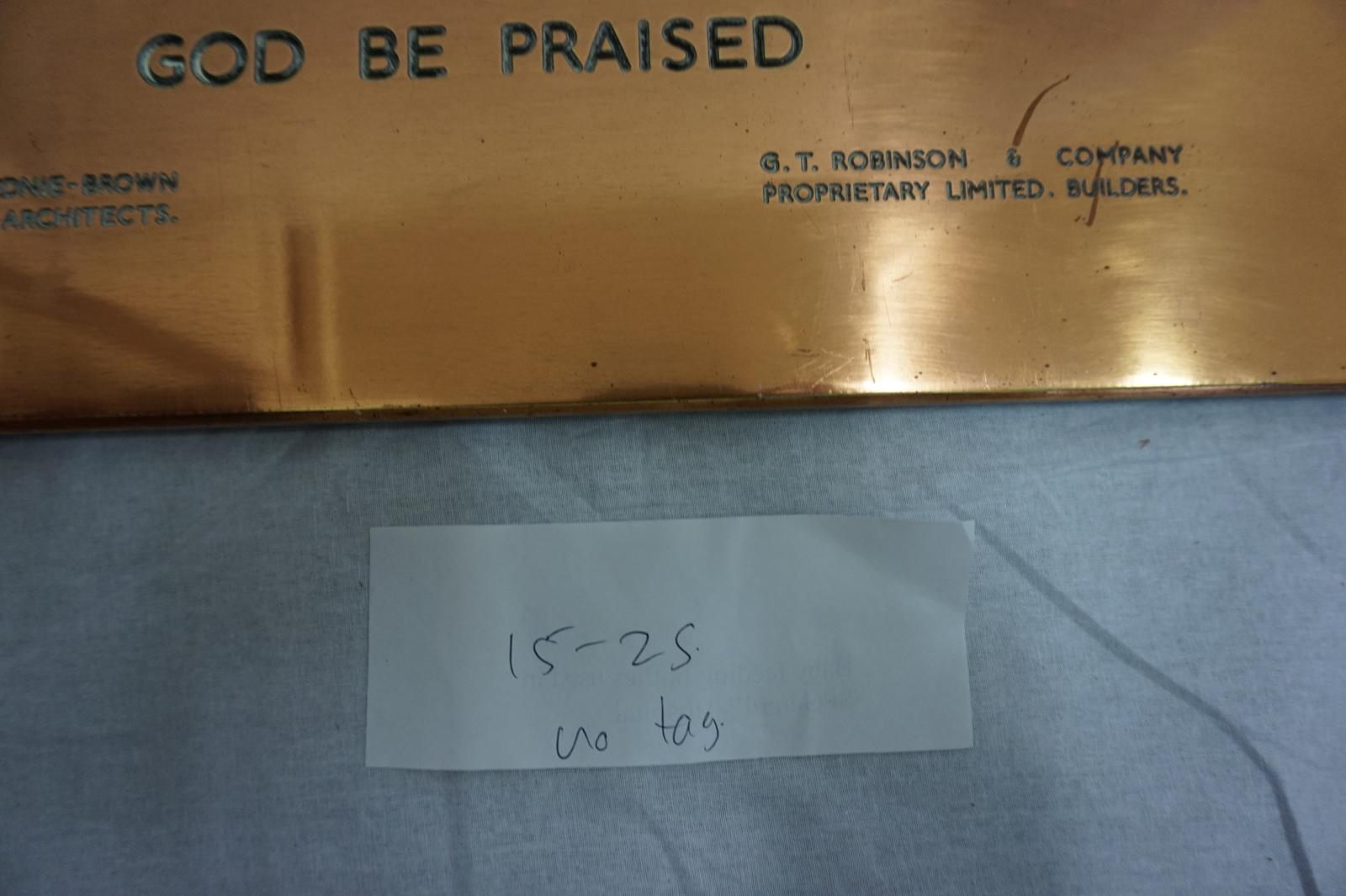 Christos Nursing Home Plaque