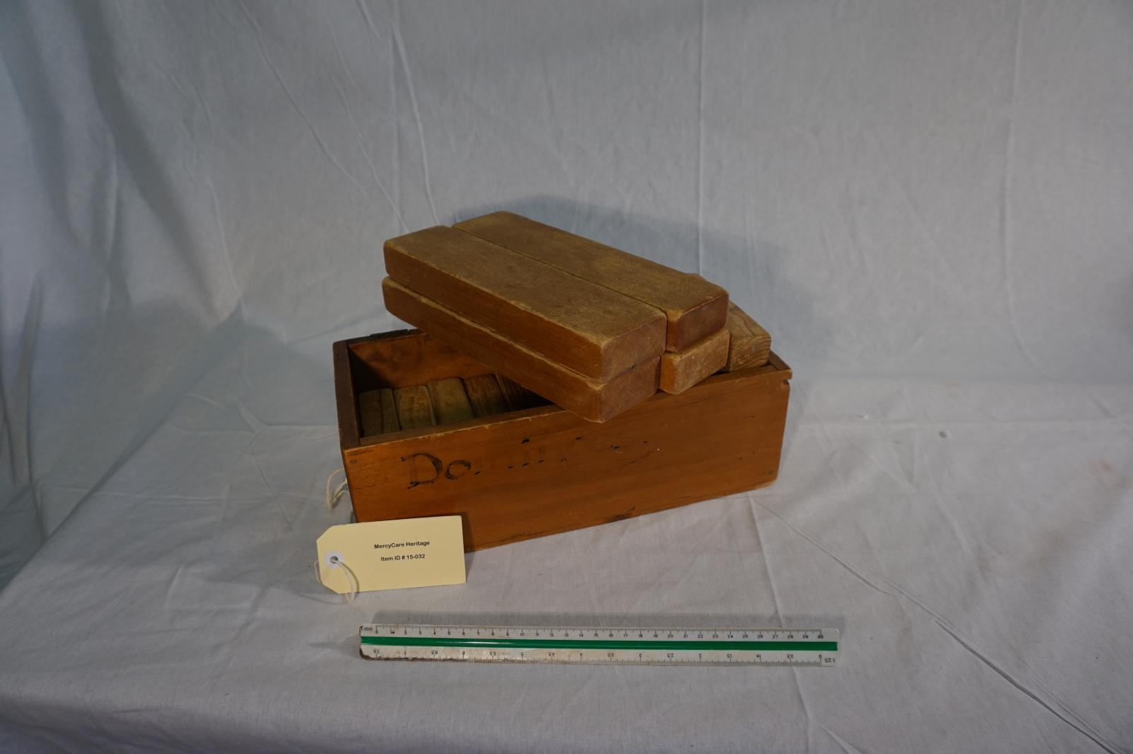 Collection of Wooden Toy Blocks