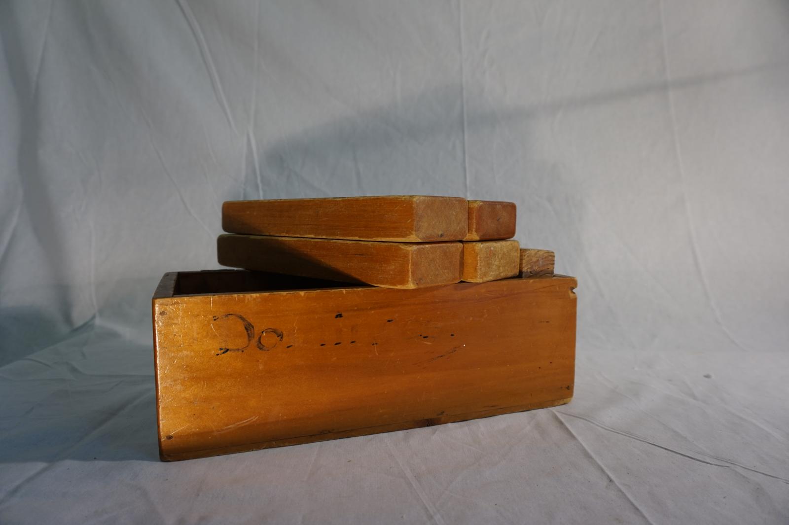 Collection of Wooden Toy Blocks