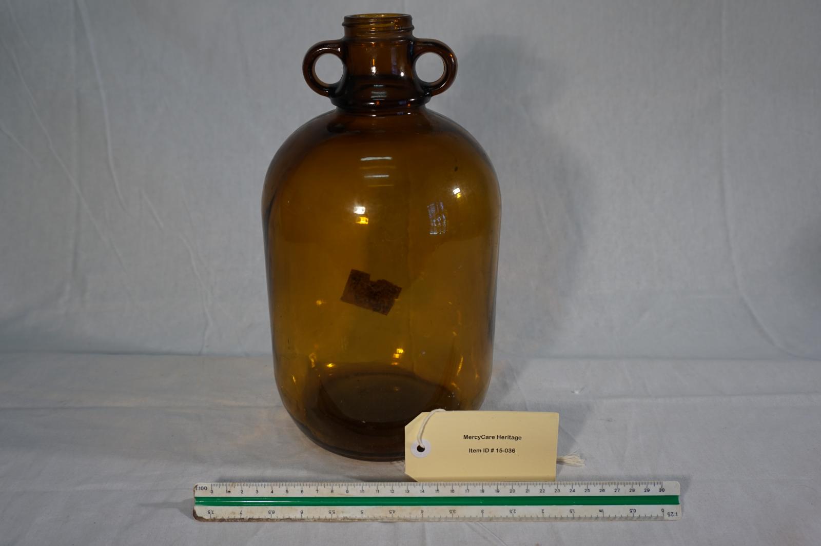 Amber glass Demi-john