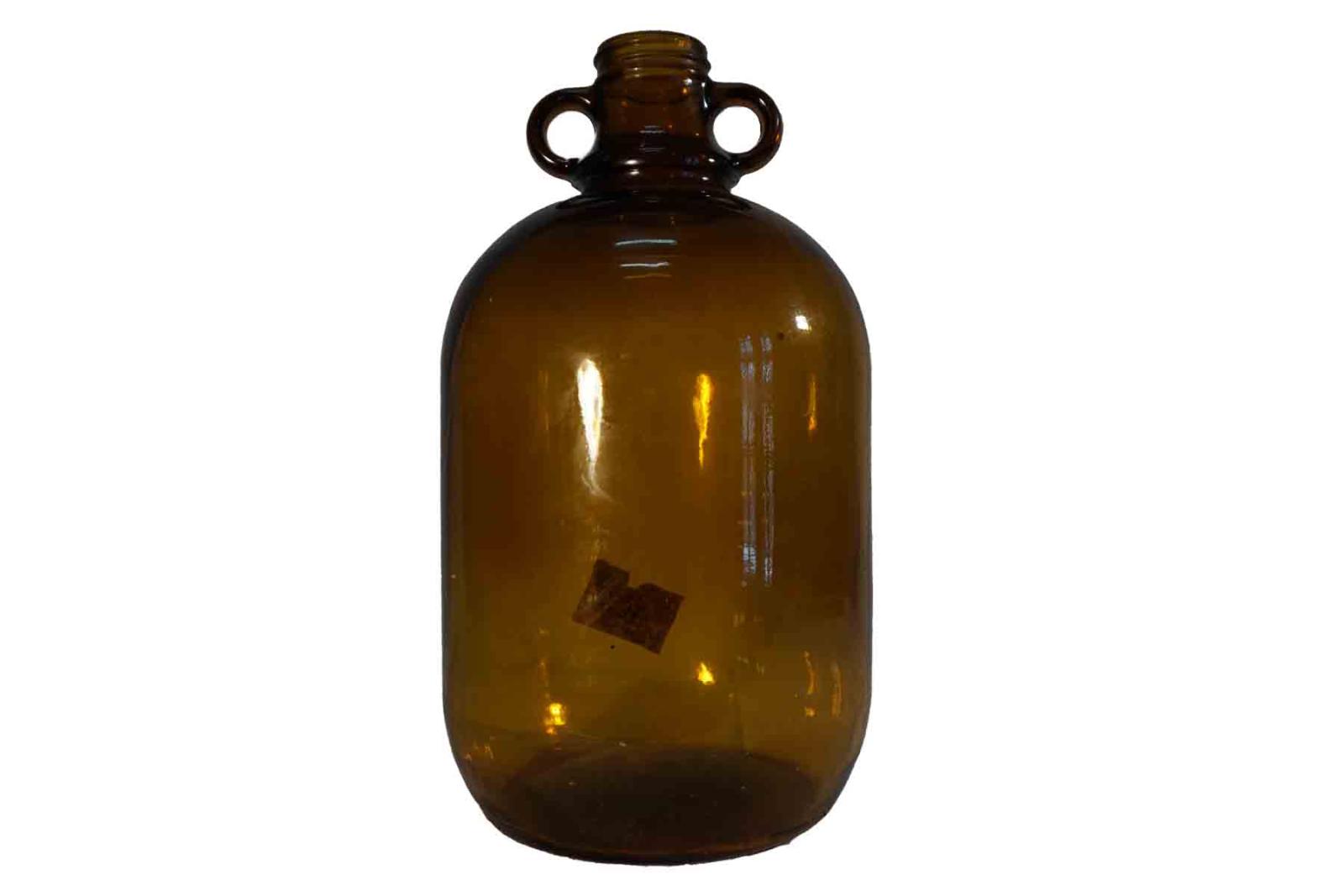 Amber glass Demi-john