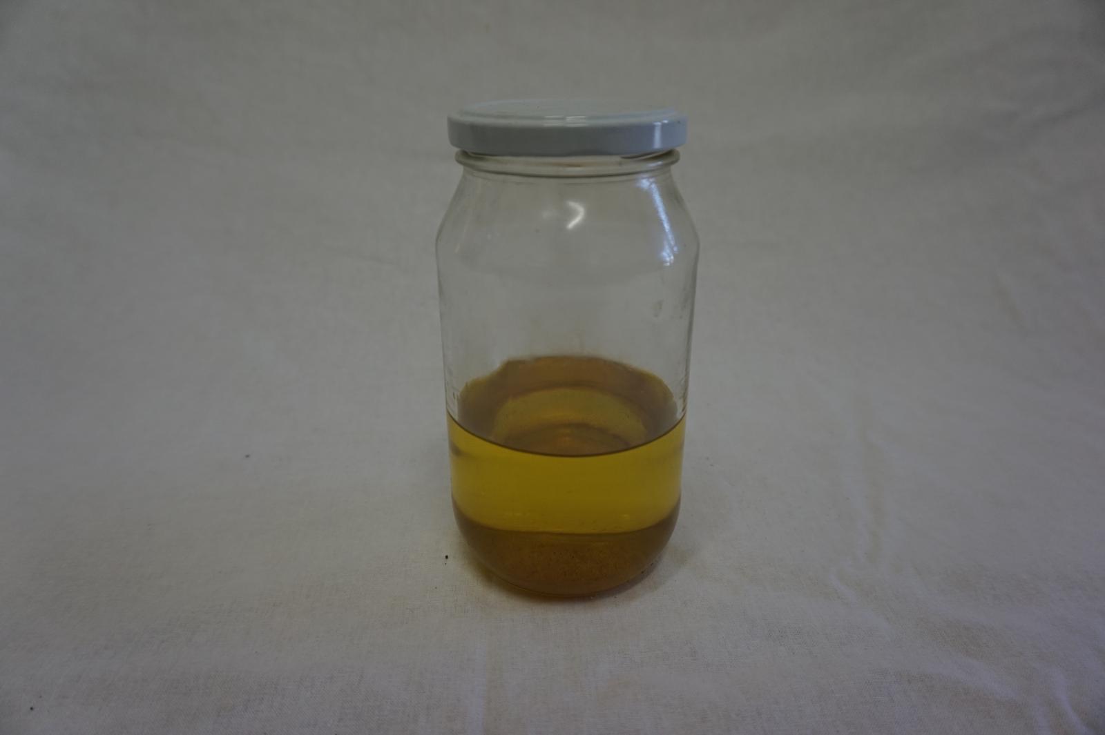 Clear  Jar with Olive Oil