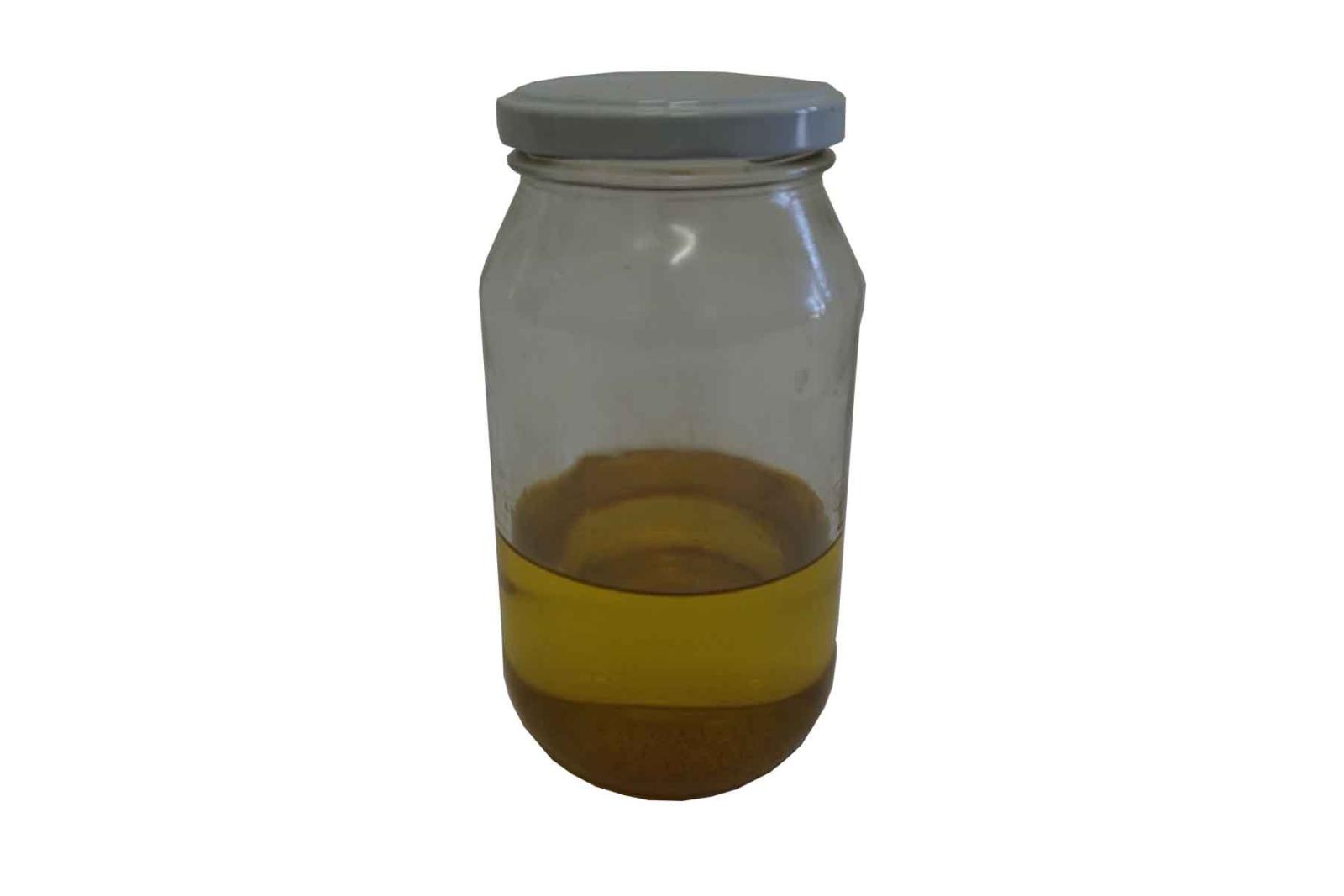 Clear  Jar with Olive Oil