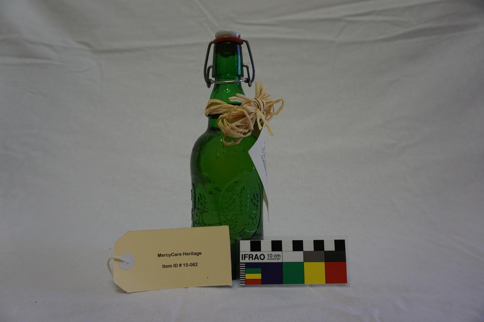 Glass Jar with Olive Oil