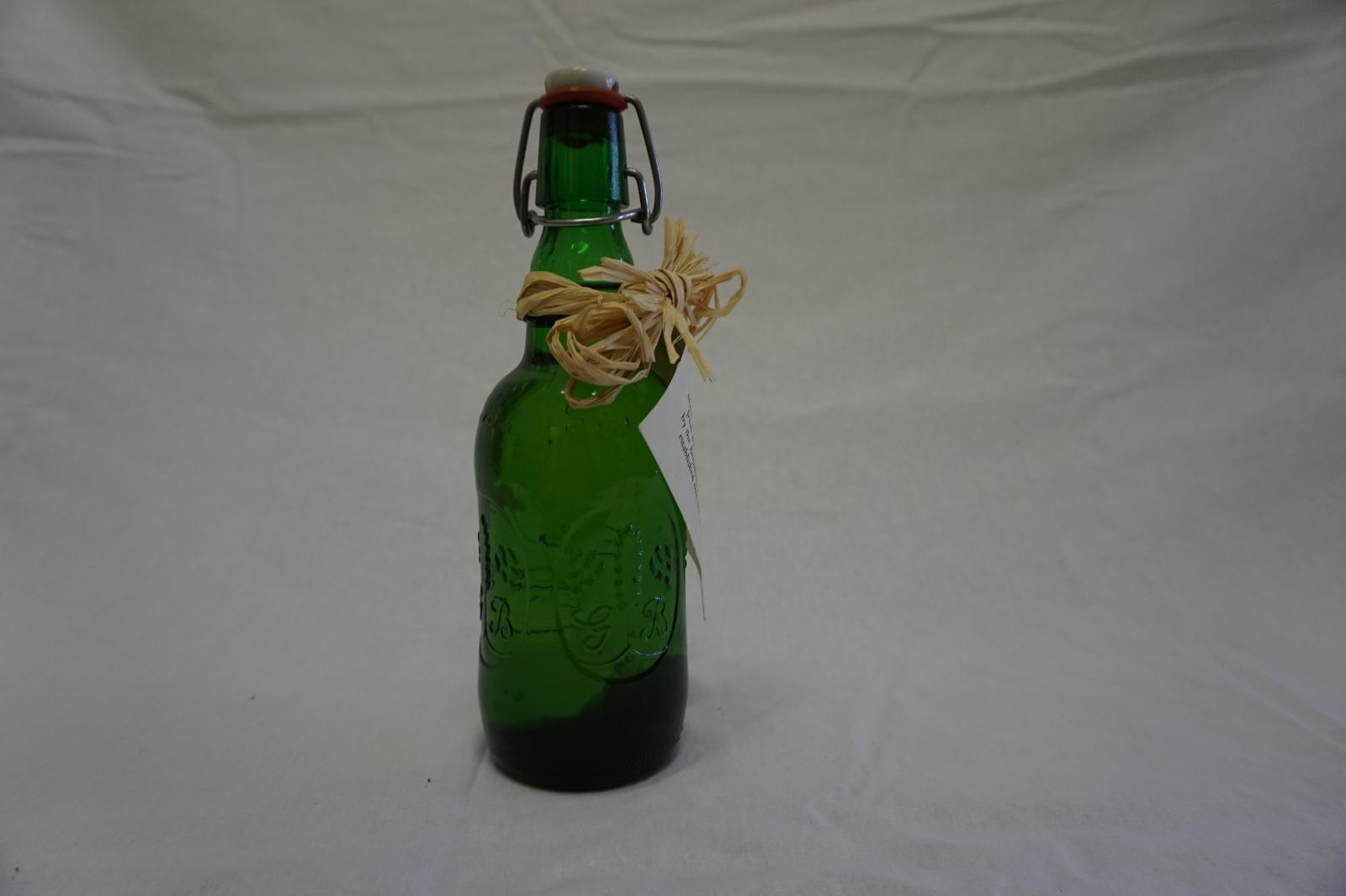 Glass Jar with Olive Oil