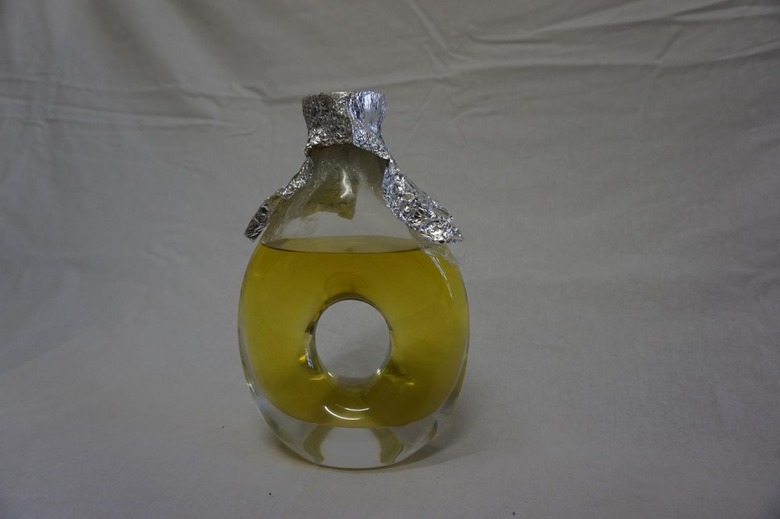 Commerative Clear Glass Bottle of Olive Oil (Large)