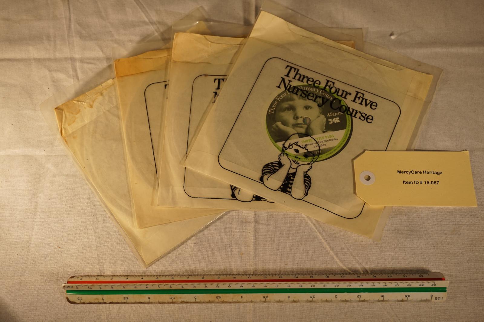 Nursery Rhyme Records - Set of 4