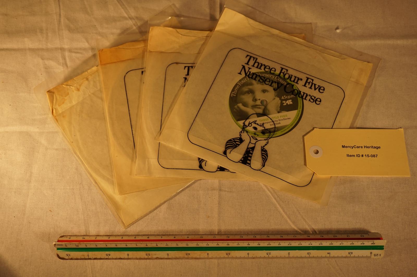 Nursery Rhyme Records - Set of 4