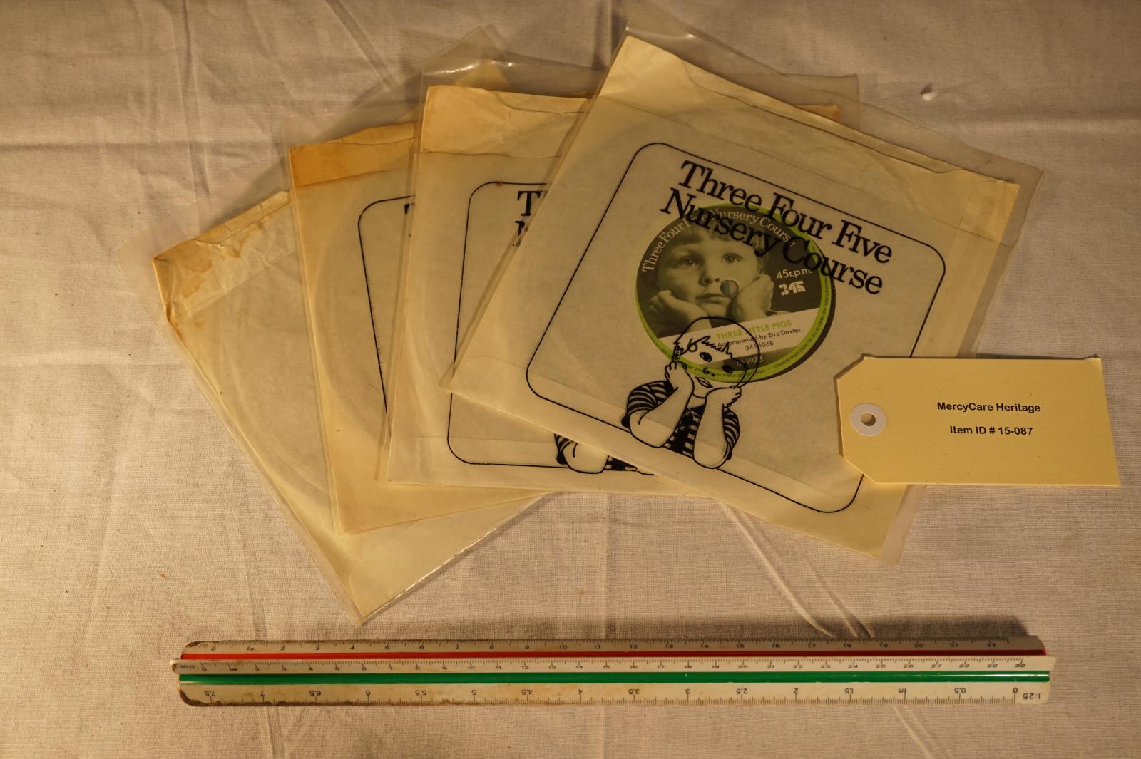 Nursery Rhyme Records - Set of 4