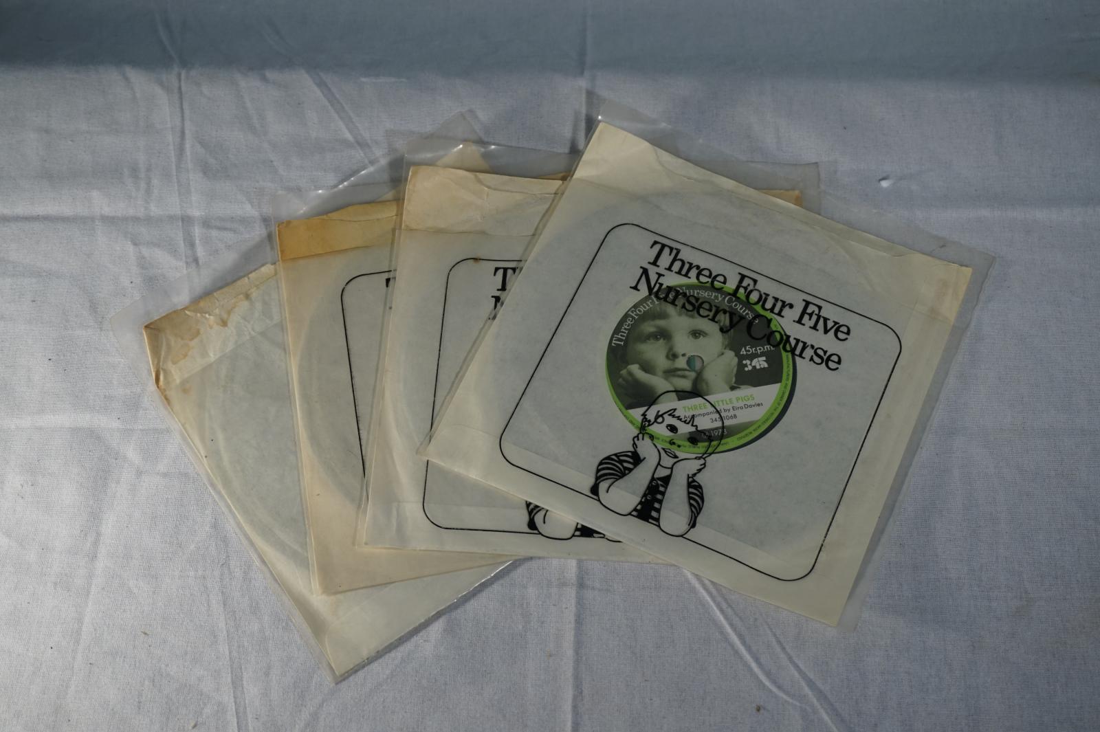 Nursery Rhyme Records - Set of 4