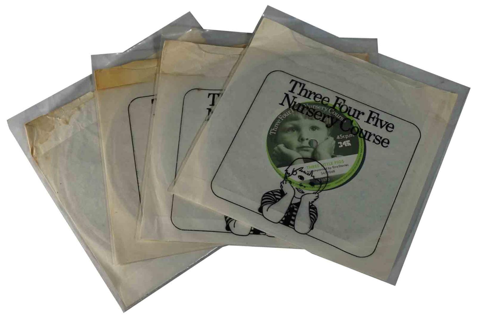 Nursery Rhyme Records - Set of 4