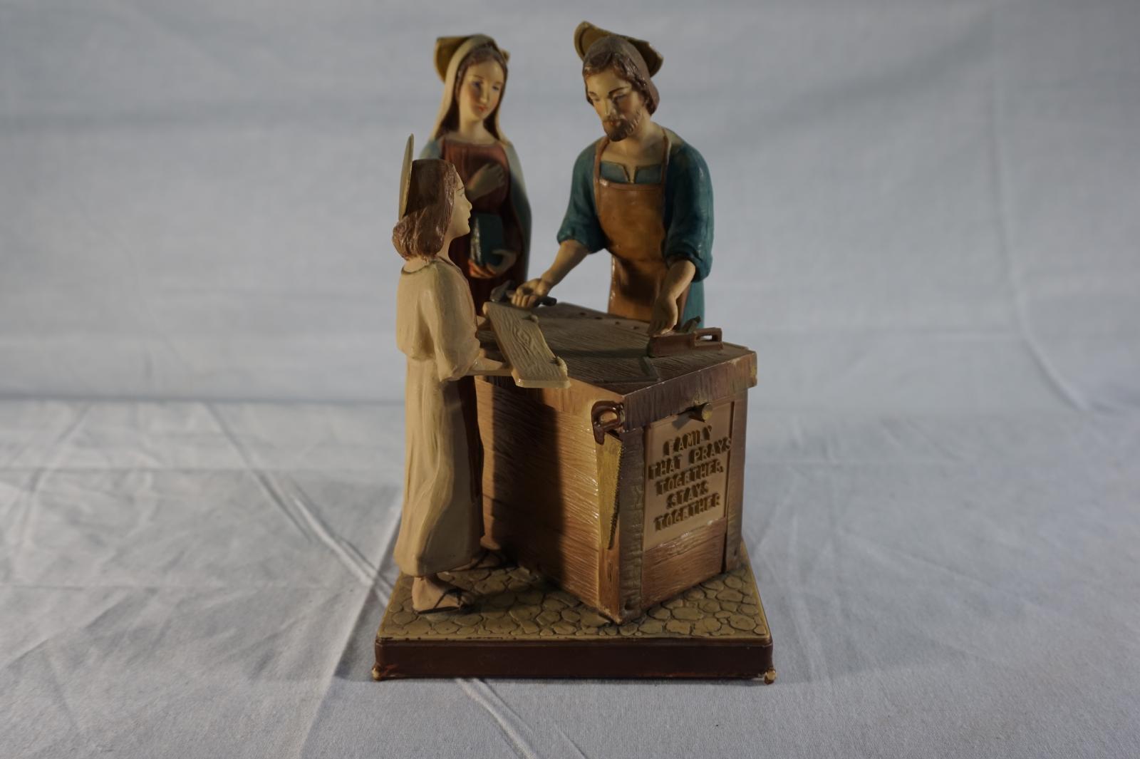 Plastic Statue of Holy Family