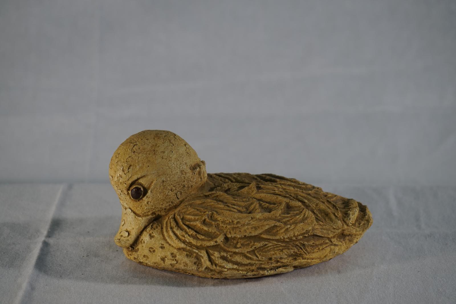 Cement or Plaster Duck Statue