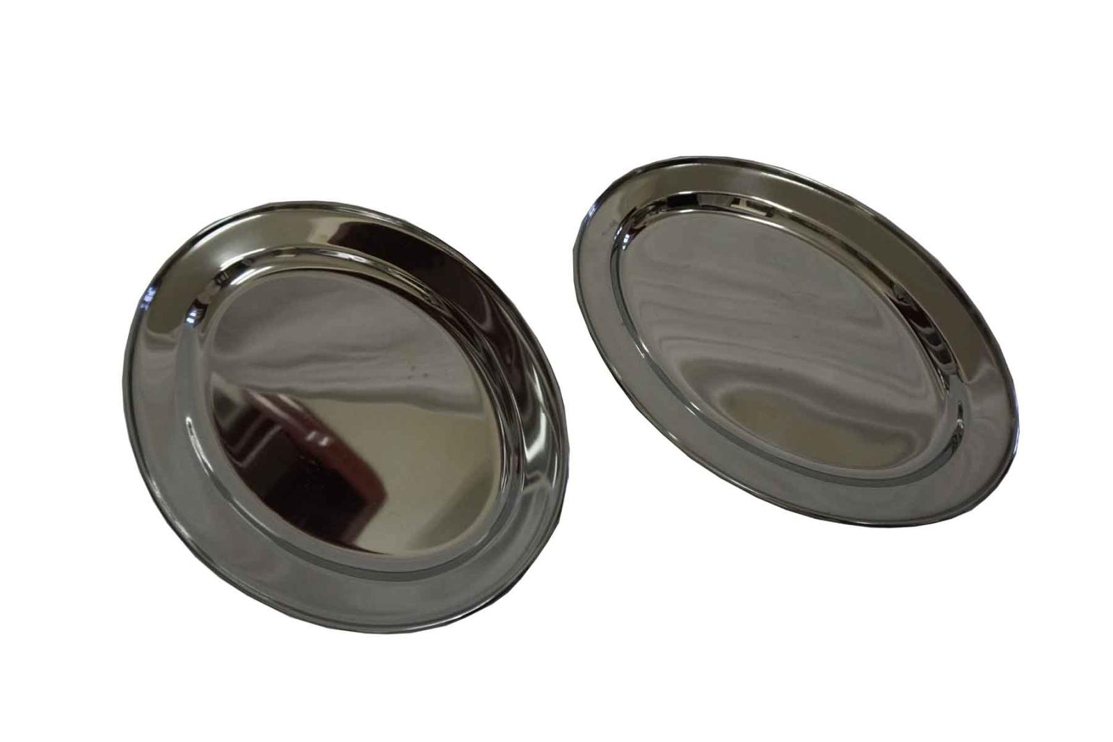 Set of 2 Metal Plates