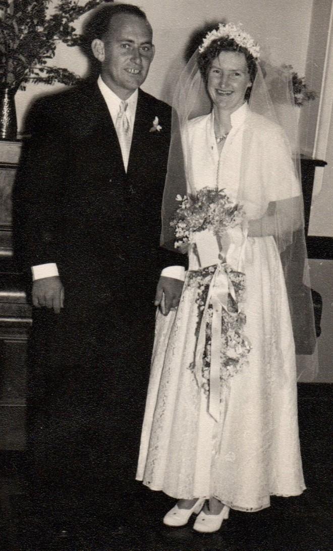 Mr & Mrs Godfrey - wedding day